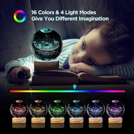 GlowSphere – 3D Crystal Mood Light