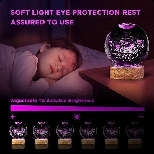 GlowSphere – 3D Crystal Mood Light